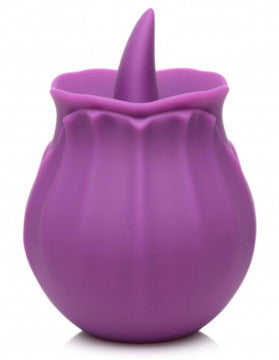 Inmi - Bloomgasm Wild Violet Licking Silicone Stimulator - Violet