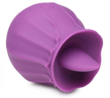 Inmi - Bloomgasm Wild Violet Licking Silicone Stimulator - Violet