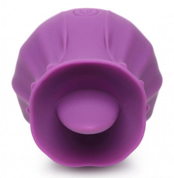 Inmi - Bloomgasm Wild Violet Licking Silicone Stimulator - Violet